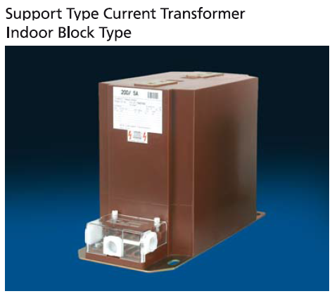 Block type current transformer, indoor