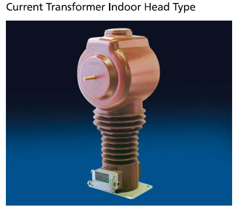 Medium Voltage CT Indoor, Head type with post creepage insulator.