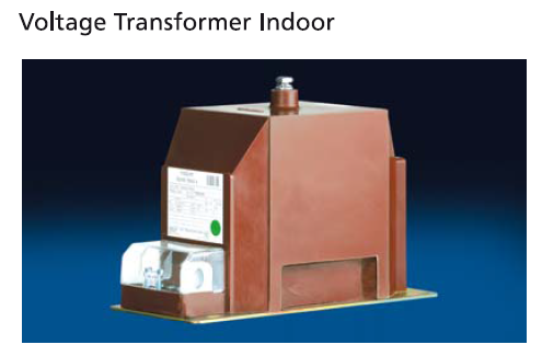 Single pole medium voltage voltage transformer for air insulated panel.